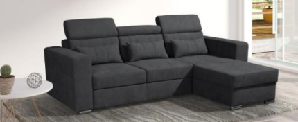 Luca L-Shaped Sofa Bed – Stylish & Functional