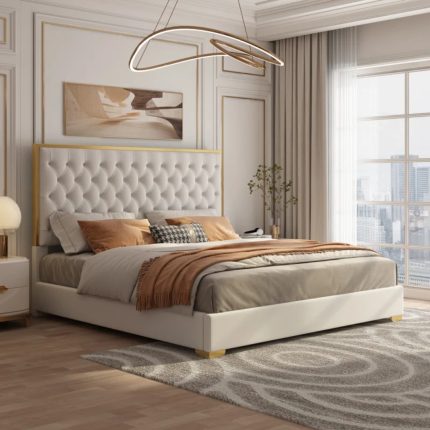 Toronto gold luxury bed